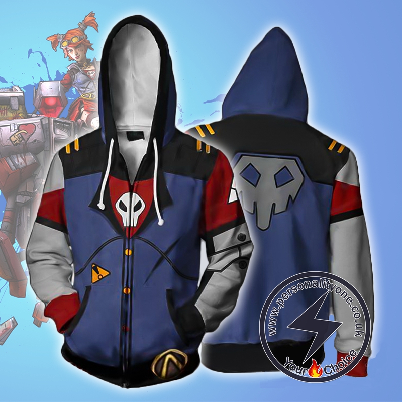 Borderlands 2 Gaige Zip Up Hoodie Jacket